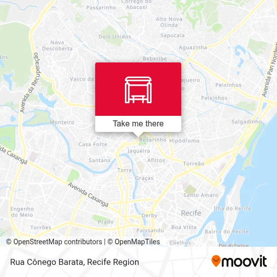 Rua Cônego Barata map