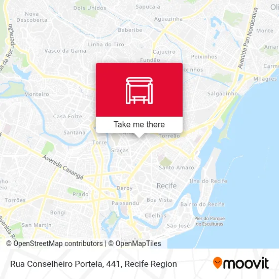 Rua Conselheiro Portela, 441 map