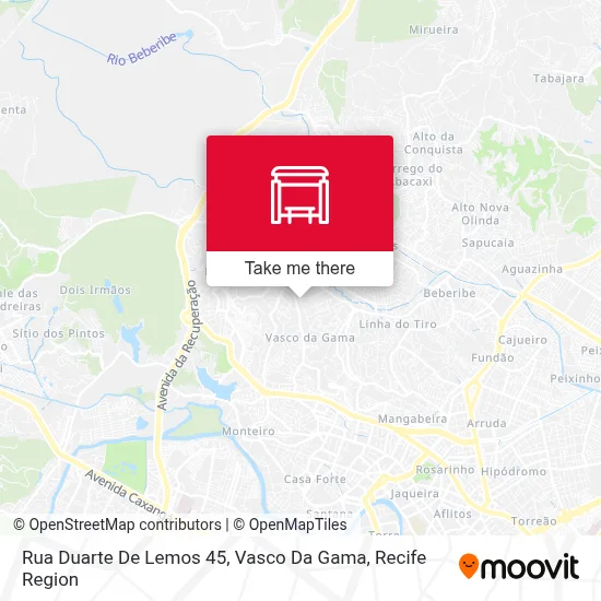 Rua Duarte De Lemos 45, Vasco Da Gama map
