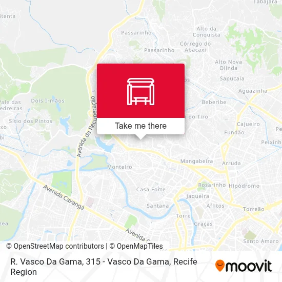 R. Vasco Da Gama, 315 - Vasco Da Gama map