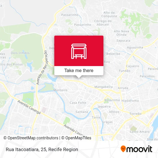 Rua Itacoatiara, 25 map