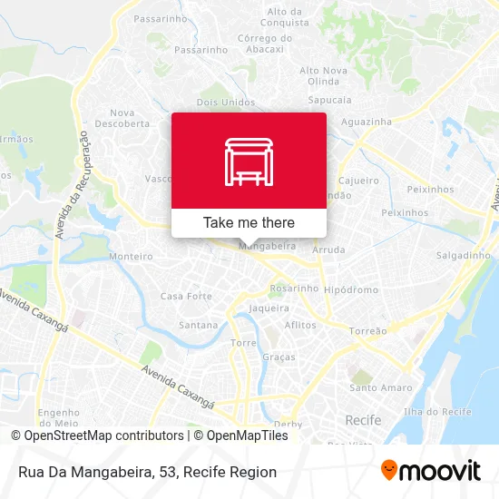 Rua Da Mangabeira, 53 map