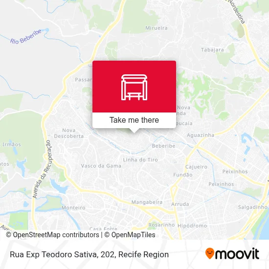 Rua Exp Teodoro Sativa, 202 map