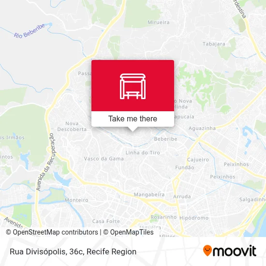 Rua Divisópolis, 36c map