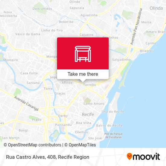 Rua Castro Alves, 408 map