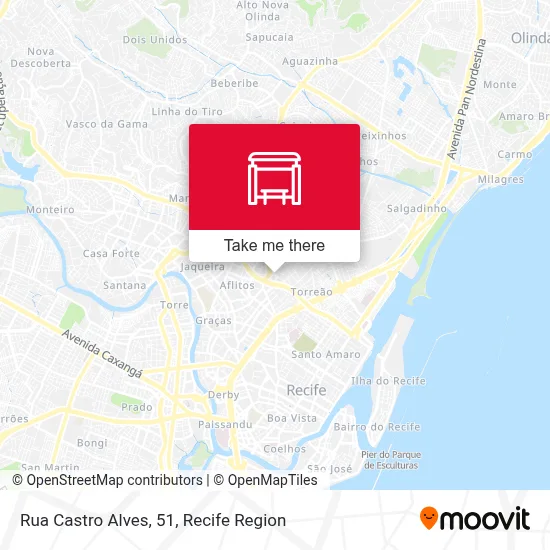Rua Castro Alves, 51 map