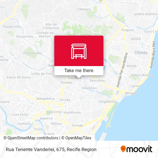 Rua Tenente Vanderlei, 675 map