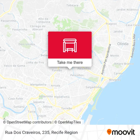 Rua Dos Craveiros, 235 map