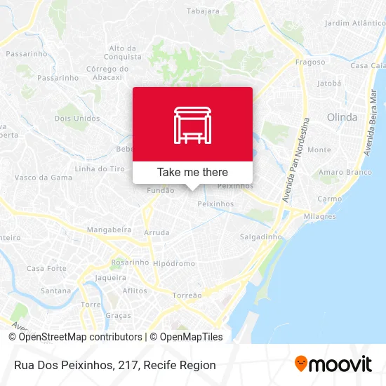 Rua Dos Peixinhos, 217 map
