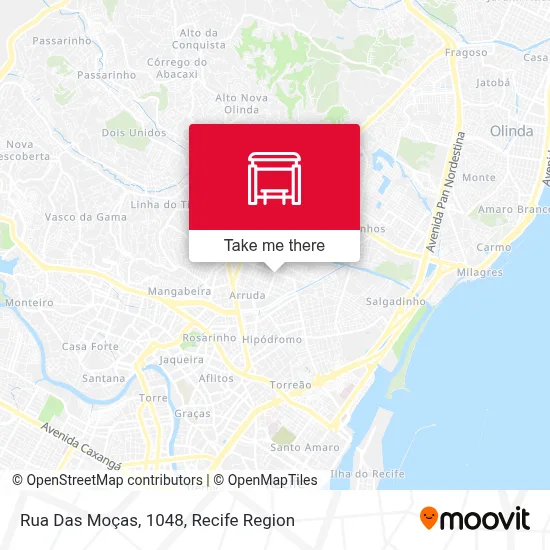 Rua Das Moças, 1048 map