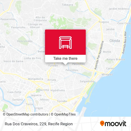 Rua Dos Craveiros, 229 map