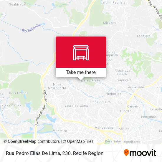 Rua Pedro Elias De Lima, 230 map