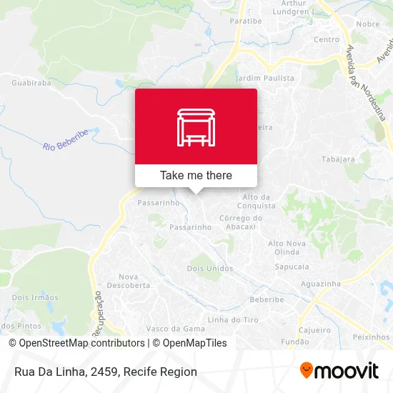 Rua Da Linha, 2459 map