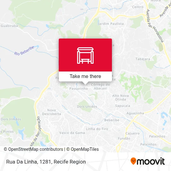 Rua Da Linha, 1281 map