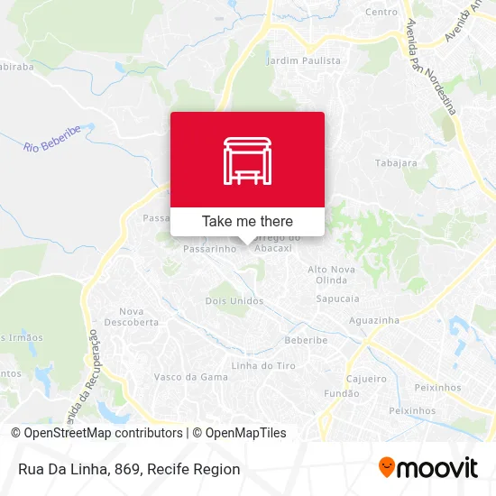 Rua Da Linha, 869 map