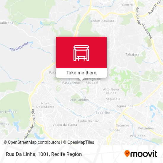 Rua Da Linha, 1001 map