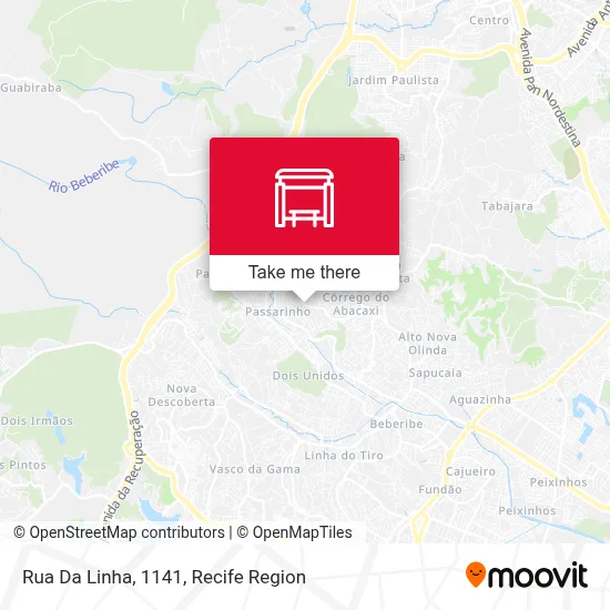 Rua Da Linha, 1141 map