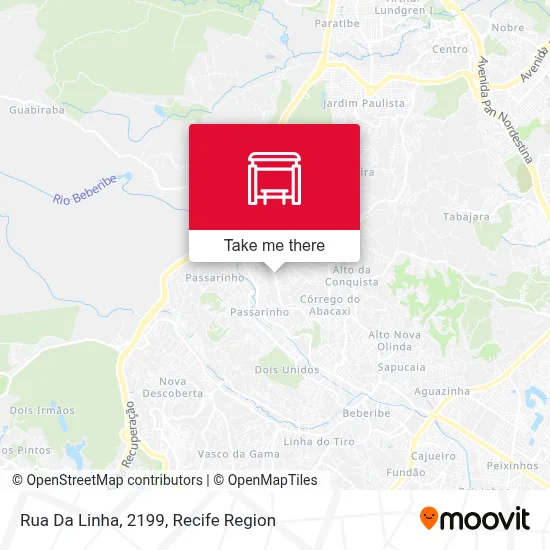Rua Da Linha, 2199 map