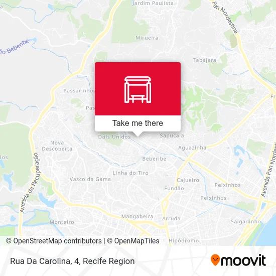 Rua Da Carolina, 4 map