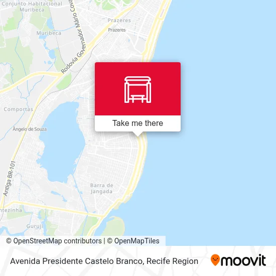 Avenida Presidente Castelo Branco map