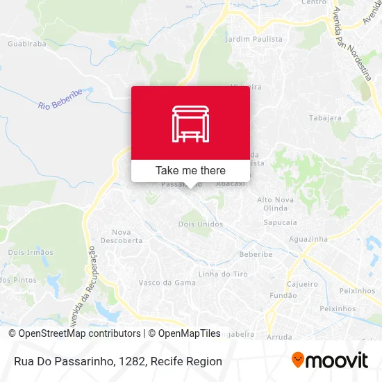 Rua Do Passarinho, 1282 map