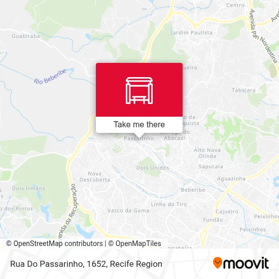 Rua Do Passarinho, 1652 map