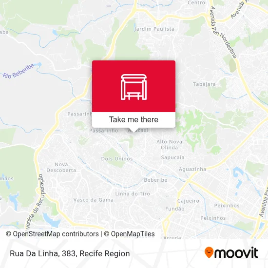 Rua Da Linha, 383 map