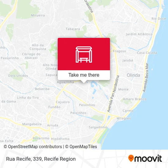 Rua Recife, 339 map