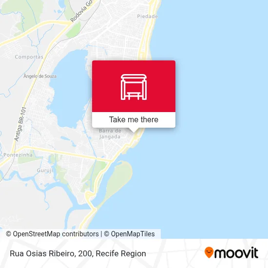 Rua Osias Ribeiro, 200 map