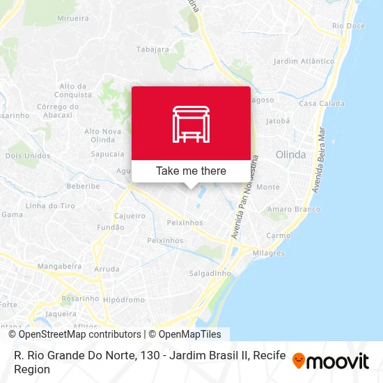 R. Rio Grande Do Norte, 130 - Jardim Brasil II map