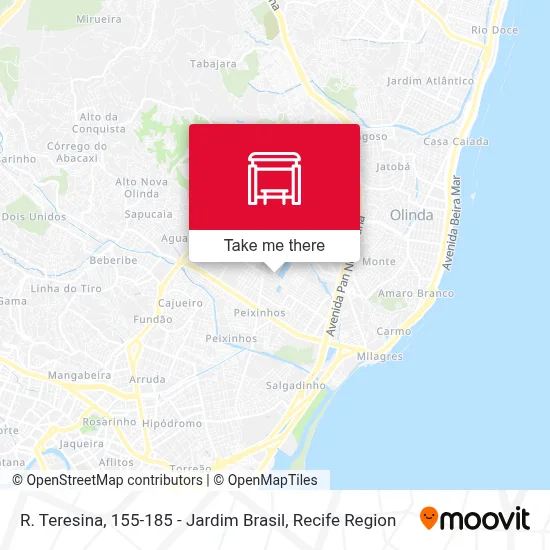 R. Teresina, 155-185 - Jardim Brasil map