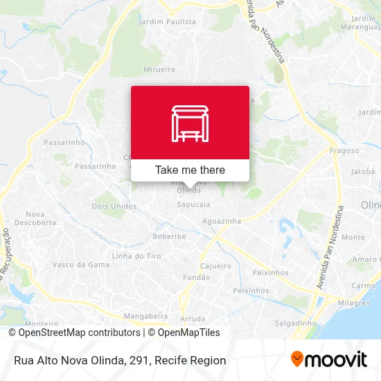 Rua Alto Nova Olinda, 291 map