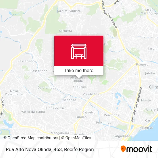 Rua Alto Nova Olinda, 463 map