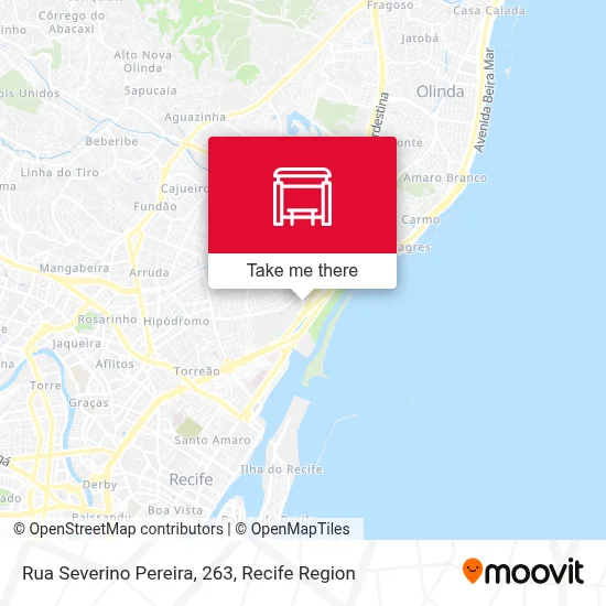 Rua Severino Pereira, 263 map
