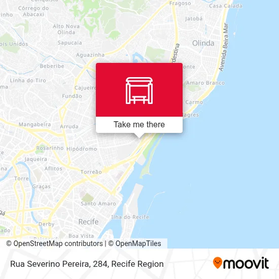 Rua Severino Pereira, 284 map