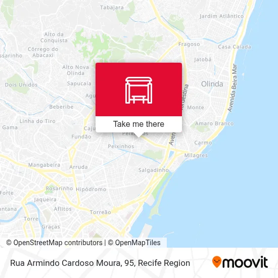 Rua Armindo Cardoso Moura, 95 map