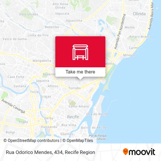 Rua Odorico Mendes, 434 map