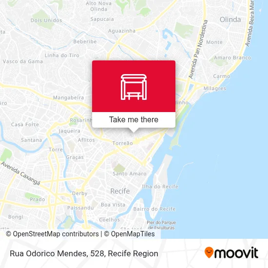 Rua Odorico Mendes, 528 map