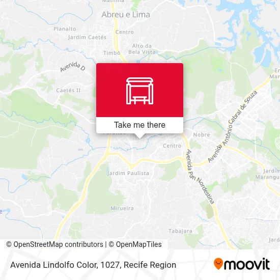 Avenida Lindolfo Color, 1027 map