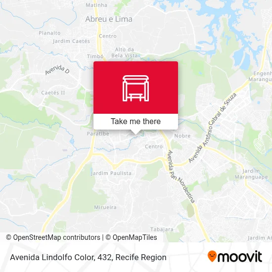 Avenida Lindolfo Color, 432 map