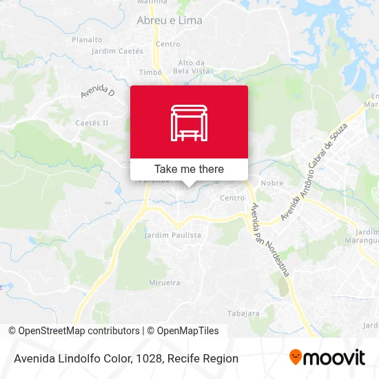 Avenida Lindolfo Color, 1028 map