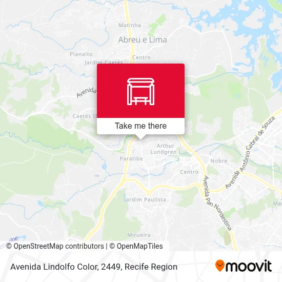 Avenida Lindolfo Color, 2449 map