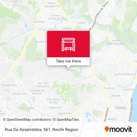 Rua Da Assembléia, 561 map