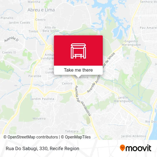 Rua Do Sabugi, 330 map