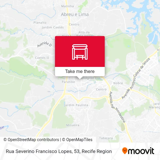 Rua Severino Francisco Lopes, 53 map