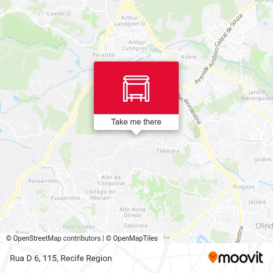 Rua D 6, 115 map