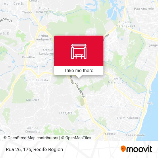 Rua 26, 175 map