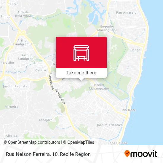 Rua Nelson Ferreira, 10 map