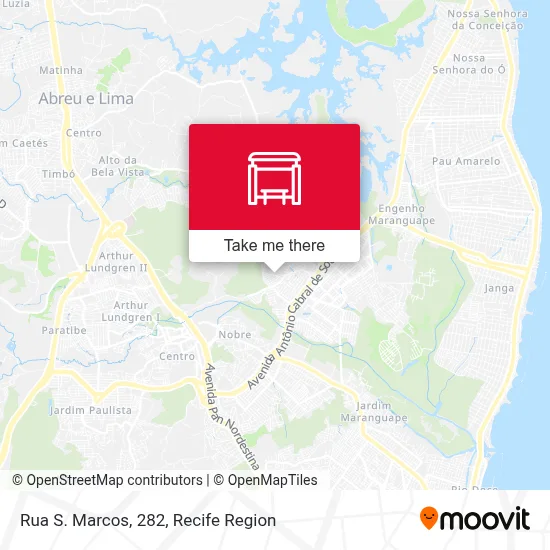 Rua S. Marcos, 282 map