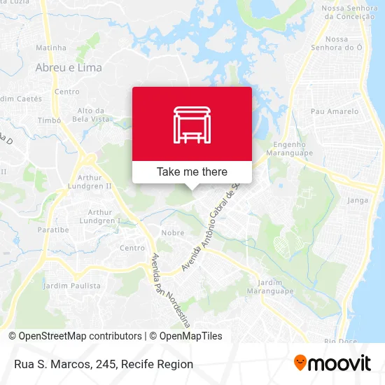 Rua S. Marcos, 245 map